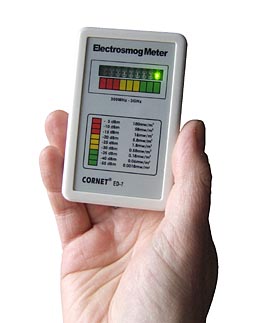 Cornet ED-7 Mätare för  elektromagnetiska vågor - strålning